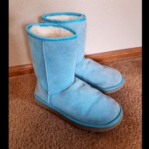 Baby Blue Boots
